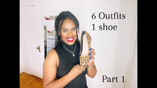 HOW TO STYLE LEOPARD PRINT SHOES | PART 1 | LOOKBOOK #leopard #leopardshoes