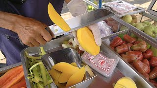 10 FRUITS CUTTING - STREET FOOD