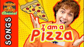 I am a Pizza with actions | Energizer Songs & Nursery Rhymes | Babies and Kids Channel