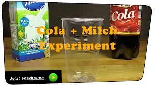 Cola+Milch=Durchsichtige Cola?! - Experiment|Tutorial