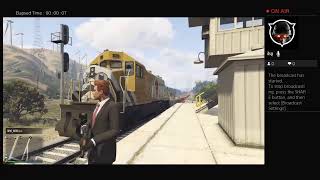 GTA V Train stop