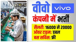 Vivo Company Noida Job Vacancy