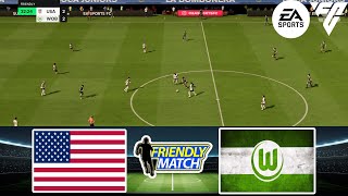 FC 24 - USA W vs VfL Wolfsburg W 18/8/2024 - Friendly Match - Gameplay PS5