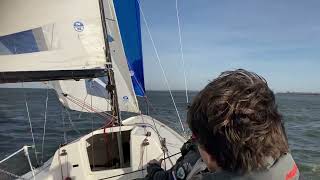 J70 Winter Training Planing Conditions