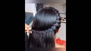 Simple and quick Hairstyle for weddings #shorts #hairstyles #trending #hair #nirmalahairstyles