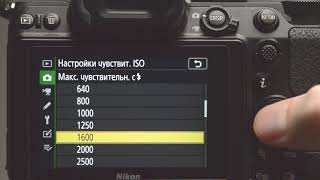 Настройка камеры Nikon на примере Nikon z5