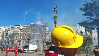 Mascletá 3 de Marzo 2024 Pirotecnia Gironina #hoy #valencia #fallas24