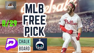 PRIZEPICKS SLEEPER MLB THURSDAY 8/29 (INSANE RUN) BEST PLAYER PROPS FREE PICKS - MLB TODAY