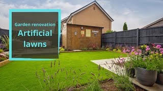 Artificial Lawn Grass Installation | Landscaping Ideas | Gardening Tips And Tricks