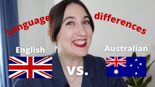 British English vs Australian English | Same language different meanings | Australian in the UK