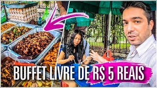 COMIDA DE RUA NA TAILÂDIA À VONTADE - BUFFET LIVRE POR R$5,44 REAIS!