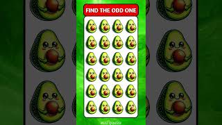 Find the odd Funny Fruit out | #kuizquizzo #quiz #fruit #fruits #puzzle #cartoon