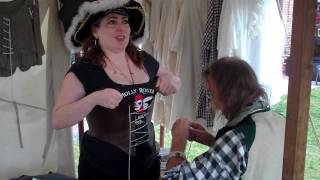 12-Step 'Become a Pirate' Program: #8 Get Laced into a Bodice