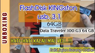 Hati-Hati Penipuan | Flashdisk Kingston Usb 3.1 #edisijajanbarangonline