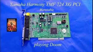 01 Doom Intro on Yamaha Harmony YMF 724 XG General Midi Wavetable Soundcard Music