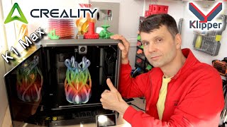 🌑 Creality K1 Max Скорость его второе имя! Мой новый 3D принтер просто жесть #3dprint Игорь Белецкий