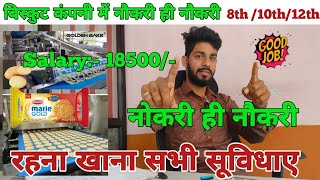 नोकरी ही नौकरी 8th 10th 12th | New freshers job vacancy in Rajasthan | Private Company Job #job