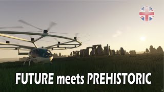 Explore Stonehenge by Volocopter Flight Simulator