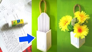 DIY Membuat Vas Bunga Dari Kertas Bekas || Kerajinan Tangan