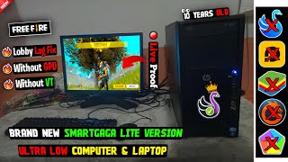 Brand New Smartgaga Best Emulator For Low End PC | Best Version For Free Fire | No More Lobby Lag