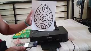 How to print using androide phone to Canon Printer