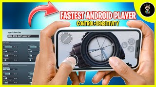 New Best❗️FASTEST PLAYER CONTROL + SETTINGS | 3 FINGER CLAW | PUBG MOBILE/BGMI