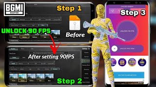 How To Unlock 90 Fps 120 Fps In Your Android Devices | Bgmi 90 Fps Unlock | Bgmi 120 Fps Unlock