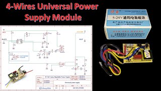 5~24 V Universal Power Supply Circuit explanation