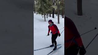 1st Day of Skate Skiing Tour of WA