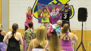 Zumba luau party 2017 . Merengue el tiburon - Stockholm