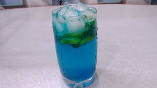 Blue Curacao Lemonade | instant  summer drink |  Cook with Tabasum