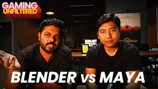 Should you use Blender or Maya | Gaming Unfiltered #1 | Vaibhav Chavan