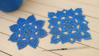 МОТИВЫ КРЮЧКОМ мастер-класс по вязанию   Crochet motif patterns