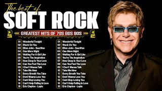 Rod Stewart, Elton John, Eric Clapton, Bee Gees, Chicago, Eagles - Soft Rock Love Songs Ever