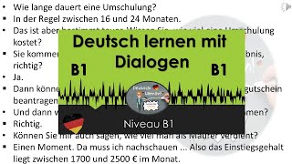 Dialoge B1  | Deutsch lernen durch Hören | 14 |