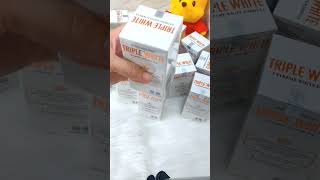 Review Viên Uống Trắng Da Hót Nhất Hiện Nay #TripleWhite Viên uống trắng da của Mỹ. Hiệu quả cao.