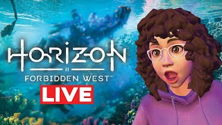 🔴LIVE - Day 4 - NEW FRIENDS AND ENEMY ROBOTS - HORIZON FORBIDDEN WEST ON PS5!