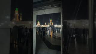 Madinah #madinah #religion #islam #beautiful #relaxing #haram #night #madina #beautiful #light