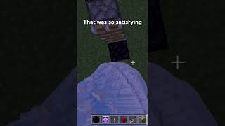 I went 100k blocks up 😂. ( Minecraft )