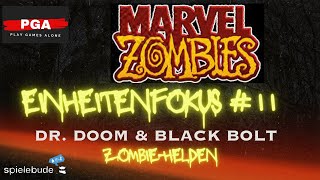 Marvel Zombies Einheitenfokus #11 Zombie-Helden  Dr. Doom & Black Bolt  (DEUTSCH)