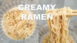 Korean Creamy Ramen (Best way to cook your ramen!)