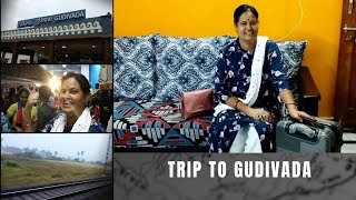 గుడివాడ కి రైలు ప్రయాణం | Train journey | Travel vlog | Trip to Gudivada for marriage