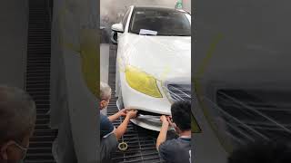 Ae ra đường thấy xe này thì tránh ra kẻo như video nhé...Phục hồi xe Mercedes S450