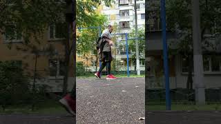 Уличная трена на старой площадке с кайфом #уличнаятрена #workout