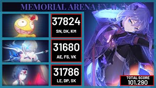 [Honkai Impact 3 SEA] Memorial Arena Exalted: Homu (37824), AK (31680), DXY (31786)