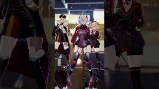 水着プリンツ・オイゲン・ビスマルク・ヒッパーでホコリよけダンス 【KMS/MMD/アズールレーン/AzurLane/KKVMD】#Shorts