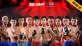 ANCAMAN ?? GAK SABAR BAKU HANTAM DI OCTAGON | WEIGH IN ONE PRIDE MMA KING SIZE NEW