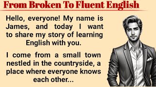 From Broken To Fluent English | Learn English | How To Learn English | Graded Reader | Basic English