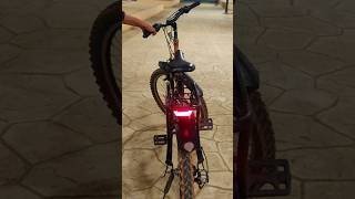 How to make cycle🚴 brake light 🏮🏮at home | #shorts #cyclelight #youtubeshorts