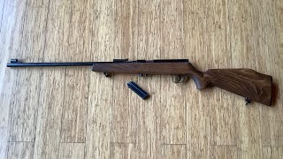 VOERE 2005 Open bolt semiautomatic sporting rifle. Manual safety retrofitting